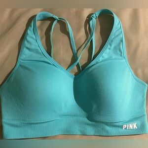 Teal Seamless PINK VS Bra - Medium